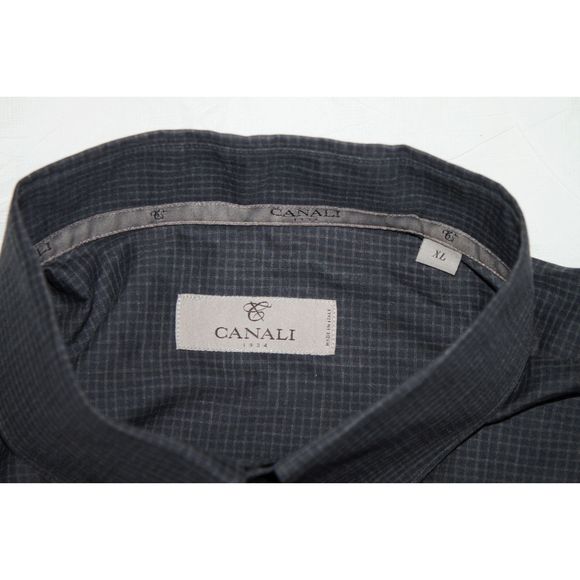 Canali Long Sleeve Button Down Made in Italy Shirt - Picture 7 of 7